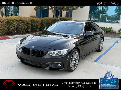 Black 2017 BMW 430 Gran Coupe i