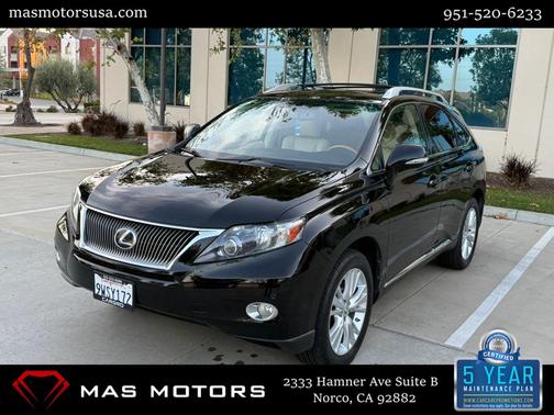 Black 2011 Lexus RX 450h Base