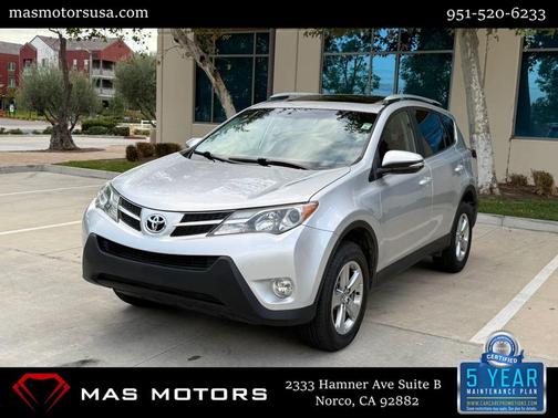 Classic Silver Metallic 2015 Toyota RAV4 XLE