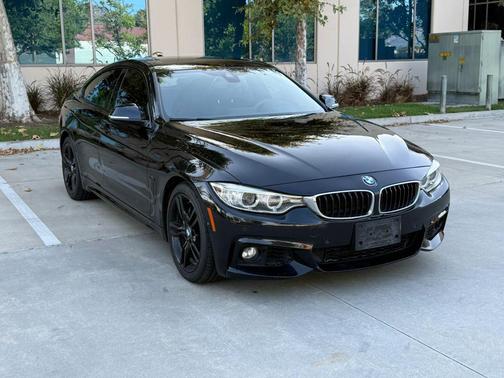 Black 2017 BMW 440 Gran Coupe i