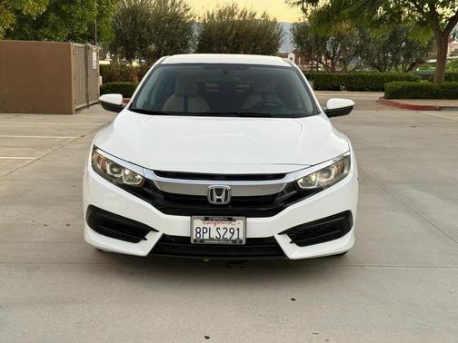 Taffeta White 2017 Honda Civic LX