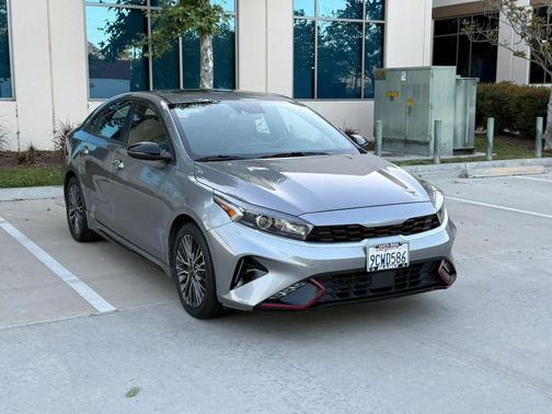 Steel Gray 2023 Kia Forte GT-Line