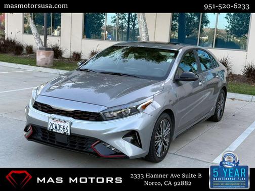 Steel Gray 2023 Kia Forte GT-Line