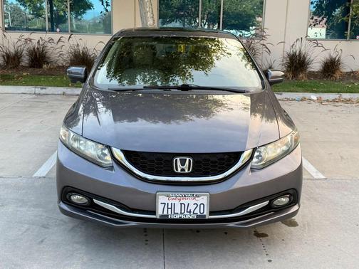 Gray 2014 Honda Civic EX-L