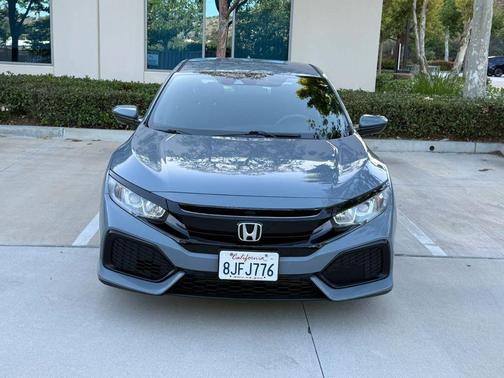 Gray 2019 Honda Civic LX