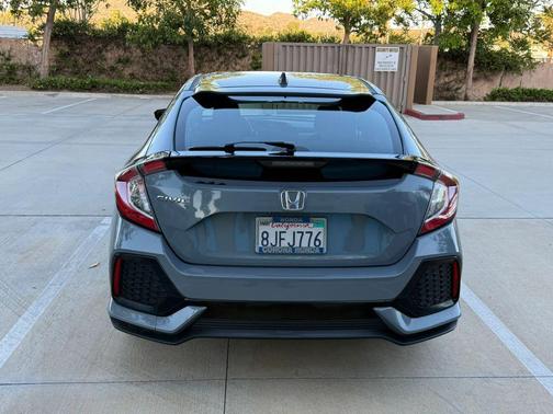 Gray 2019 Honda Civic LX