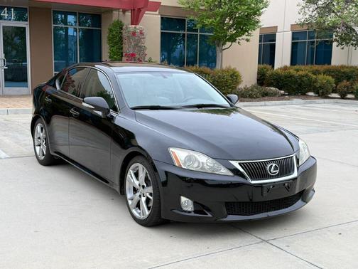 Black 2009 Lexus IS 250 Base