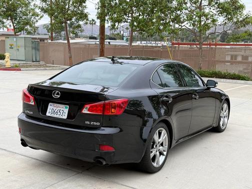 Black 2009 Lexus IS 250 Base