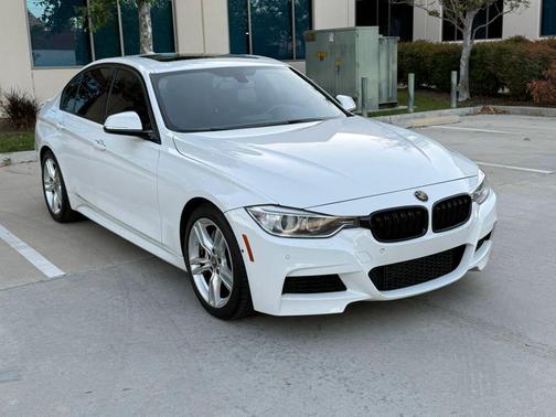 White 2013 BMW 335 335i Sedan 4D