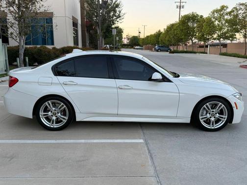 White 2013 BMW 335 335i Sedan 4D