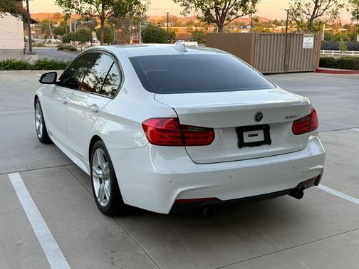 White 2013 BMW 335 335i Sedan 4D