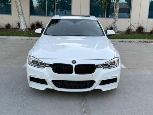 White 2013 BMW 335 335i Sedan 4D