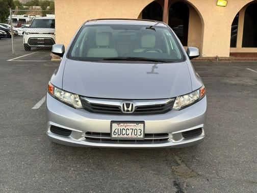 Silver 2012 Honda Civic EX-L