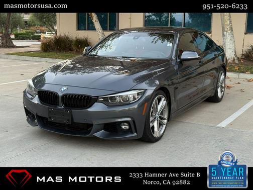 Black 2018 BMW 430 Gran Coupe i
