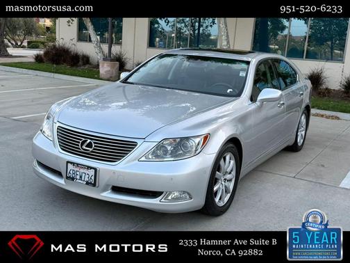 Silver 2007 Lexus LS 460 Base