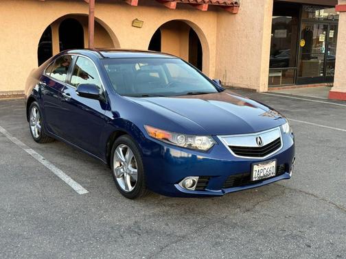 Vortex Blue Pearl 2012 Acura TSX Technology