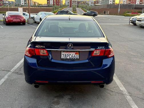 Vortex Blue Pearl 2012 Acura TSX Technology