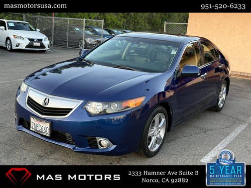 Vortex Blue Pearl 2012 Acura TSX Technology