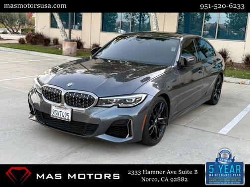 Gray 2020 BMW M340 M340i Sedan 4D