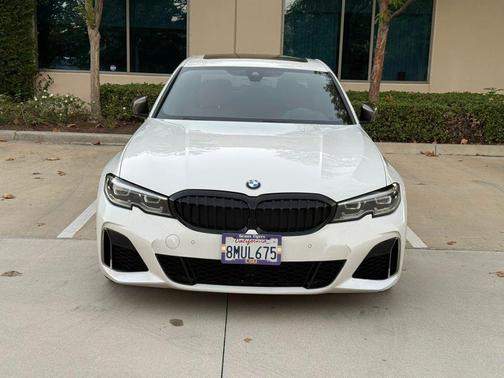 White 2020 BMW M340 M340i Sedan 4D