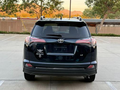 Blue 2017 Toyota RAV4 LE