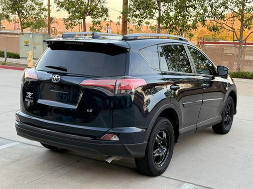 Blue 2017 Toyota RAV4 LE