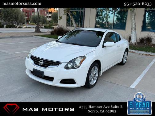 Winter Frost Pearl 2012 Nissan Altima 2.5 S