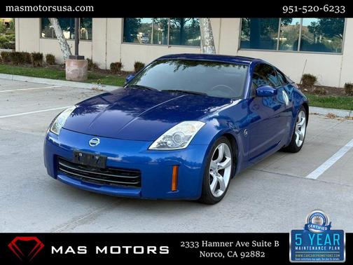 Daytona Blue Metallic 2006 Nissan 350Z Touring