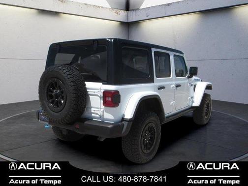 Bright White Clearcoat 2023 Jeep Wrangler 4xe Rubicon