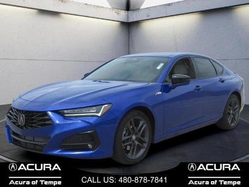 Apex Blue Pearl 2024 Acura TLX A-Spec