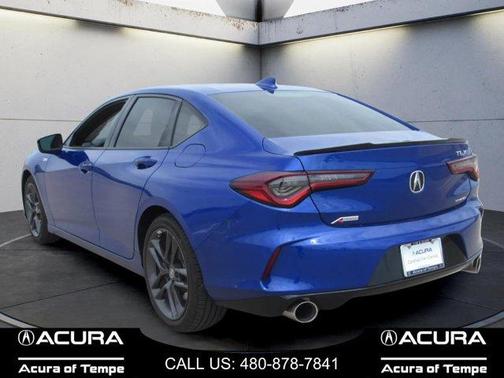 Apex Blue Pearl 2024 Acura TLX A-Spec