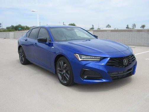 Apex Blue Pearl 2024 Acura TLX A-Spec