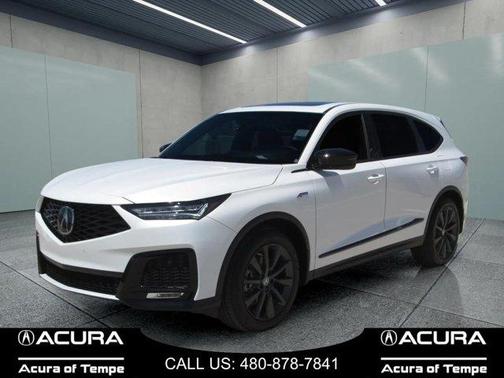 Platinum White 2026 Acura MDX A-Spec