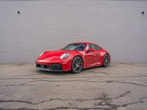 Carmine Red 2025 Porsche 911