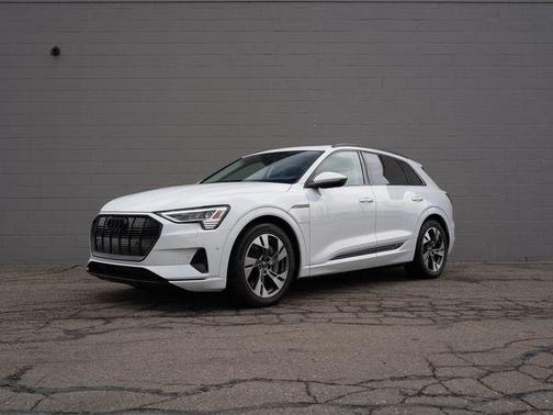 Glacier White Metallic 2022 Audi e-tron Premium