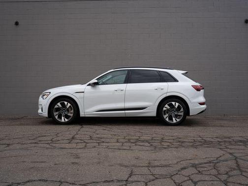 Glacier White Metallic 2022 Audi e-tron Premium