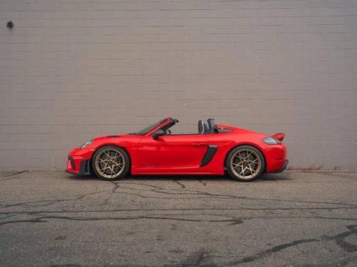 Guards Red 2025 Porsche 718 Spyder