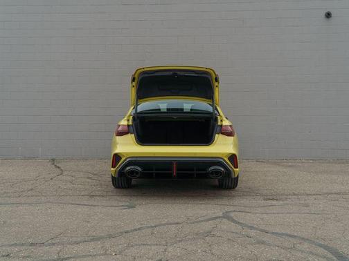 python yellow metallic 2026 Audi RS 3 TFSI quattro S tronic