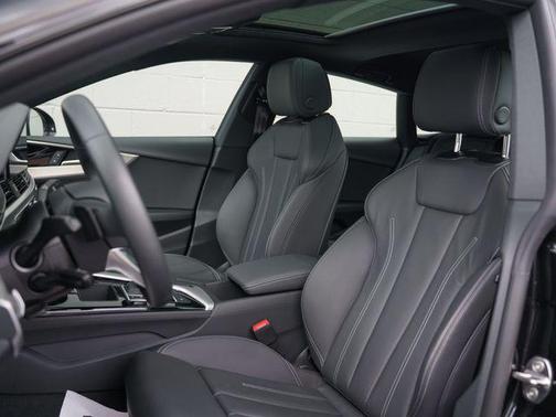 Mythos Black Metallic 2025 Audi A5 Sportback 45 S Line Premium