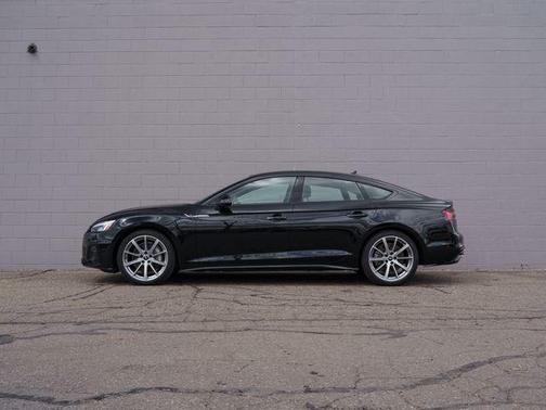 Mythos Black Metallic 2025 Audi A5 Sportback 45 S Line Premium