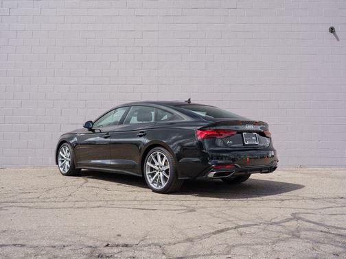 Mythos Black Metallic 2025 Audi A5 Sportback 45 S Line Premium