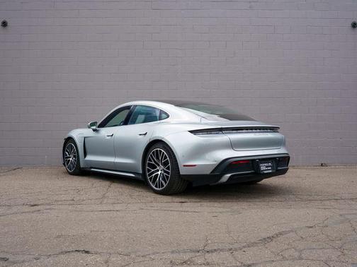 Dolomite Silver Metallic 2020 Porsche Taycan Turbo