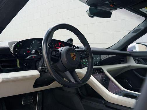 Dolomite Silver Metallic 2020 Porsche Taycan Turbo