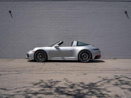 GT Silver Metallic 2024 Porsche 911 Targa 4 GTS