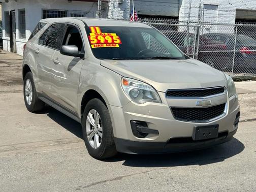 TAN 2011 Chevrolet Equinox LS