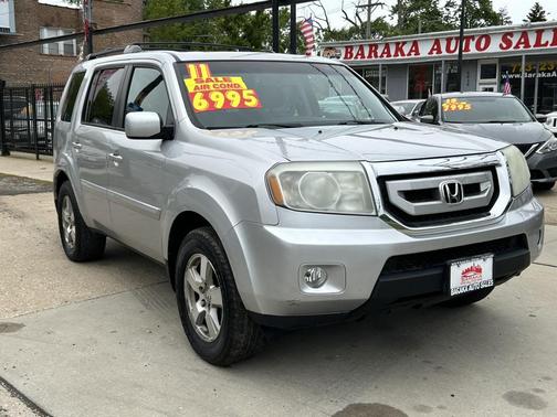 Alabaster Silver Metallic 2011 Honda Pilot EX-L