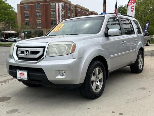 Alabaster Silver Metallic 2011 Honda Pilot EX-L