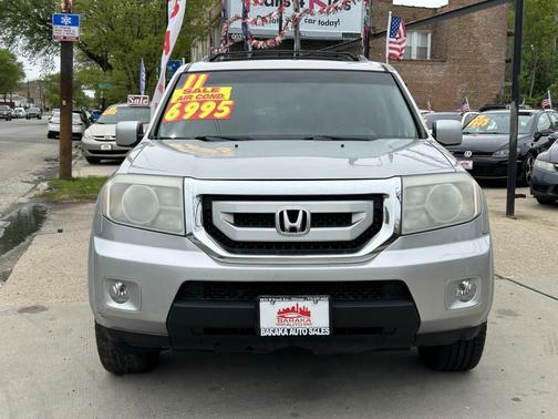 Alabaster Silver Metallic 2011 Honda Pilot EX-L