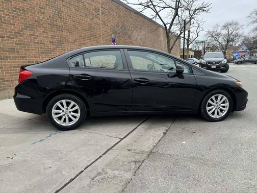 Crystal Black Pearl 2012 Honda Civic EX