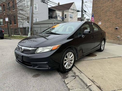 Crystal Black Pearl 2012 Honda Civic EX
